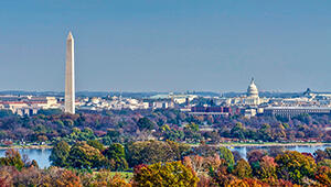Washington DC skyline