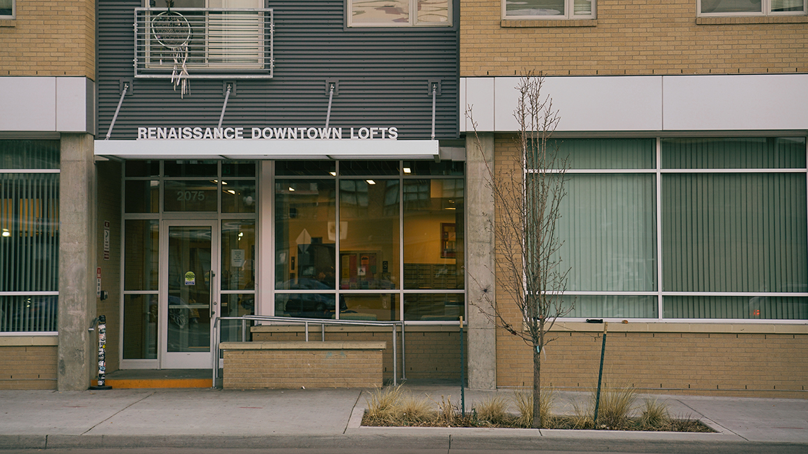 Renaissance downtown lofts, an affordable housing project in Denver.