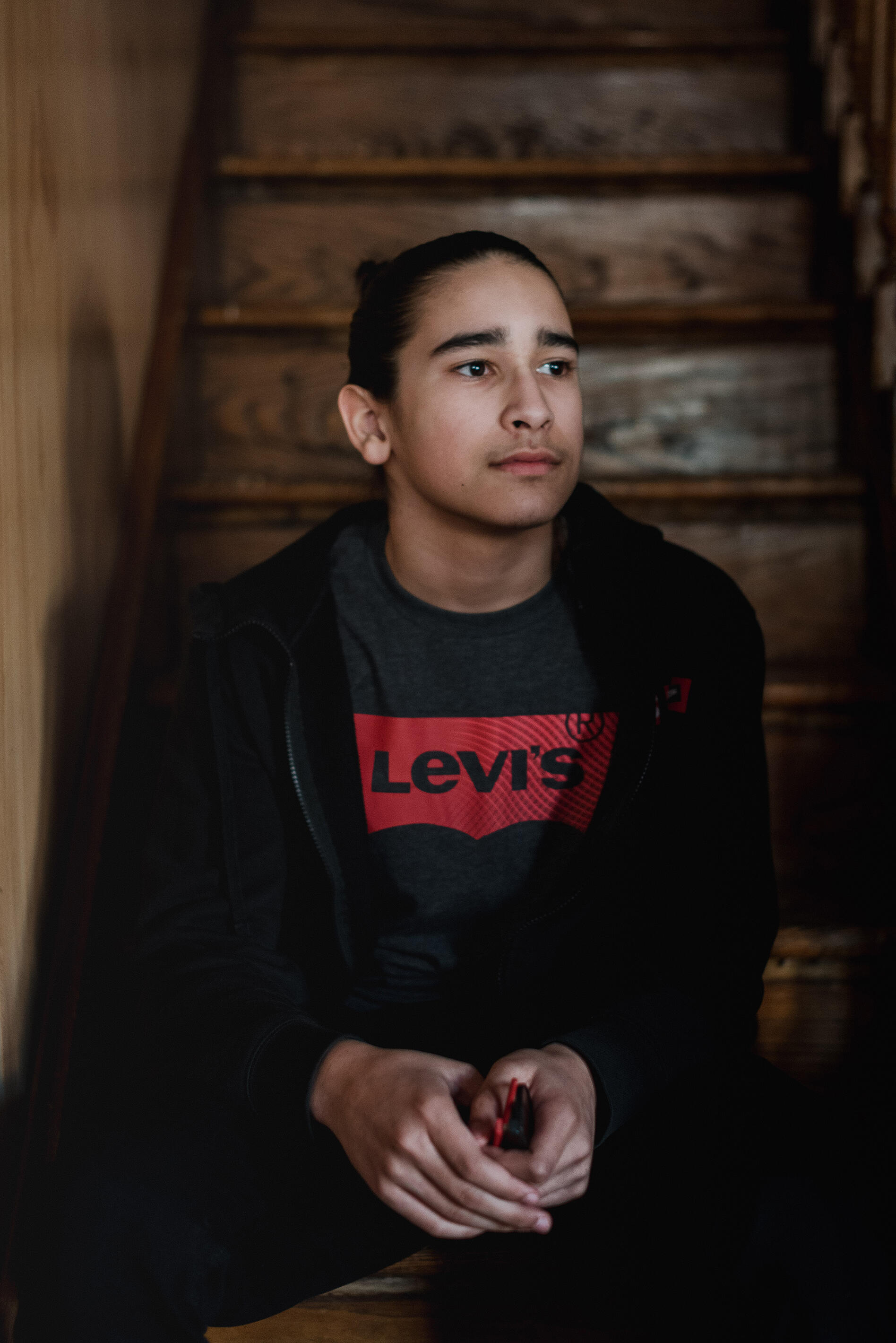 Eric Chavarria, eighth-grader and Youth4Change group member.