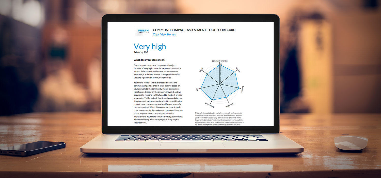 Preview of OZ Tool on laptop