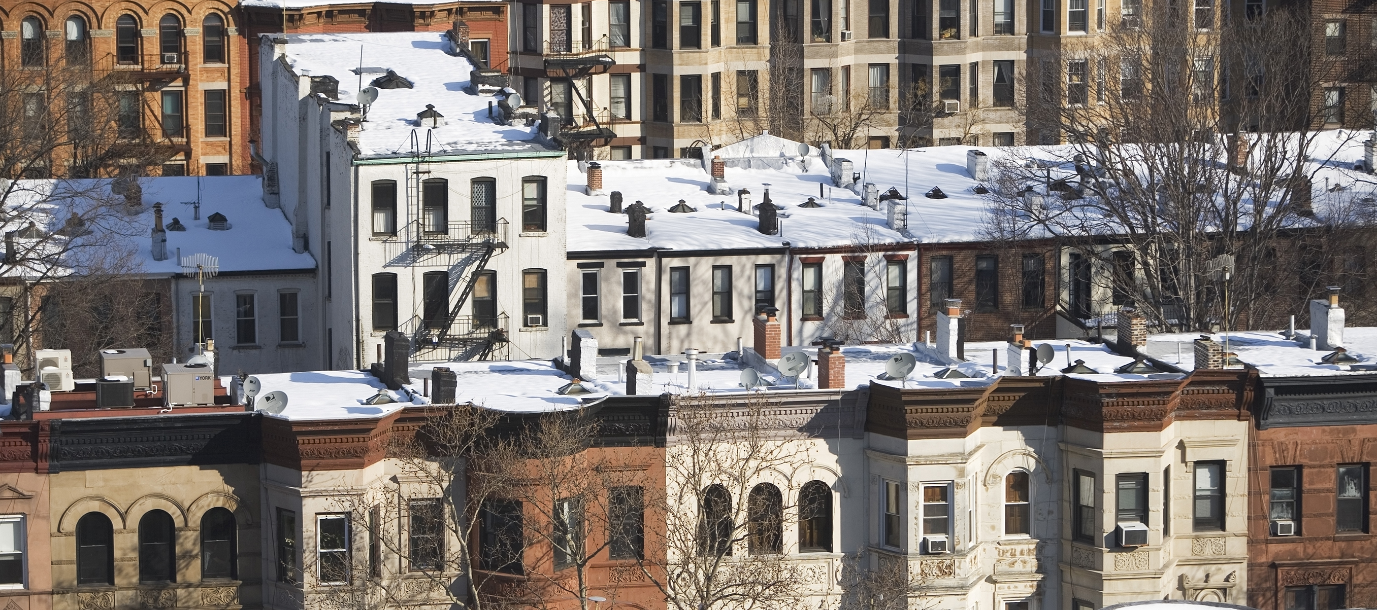 Housing during the winter.