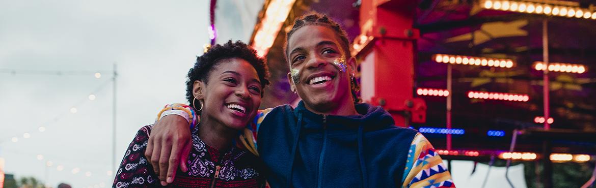 photo of happy couple