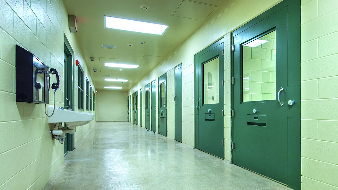 photo of prison corridor