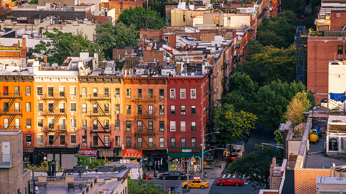 photo of city housing