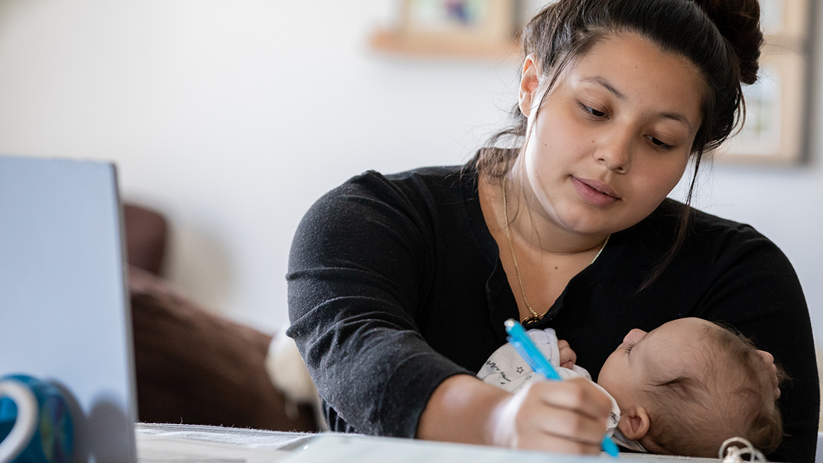 photo of student parent