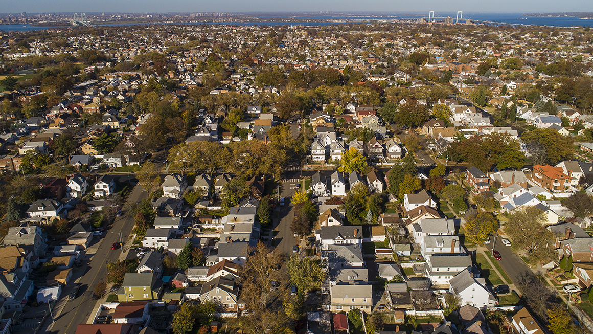 birds eye view photo of city