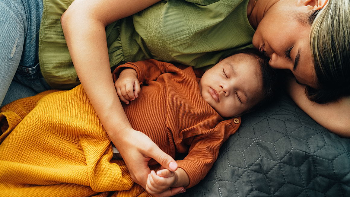 photo of parent with child