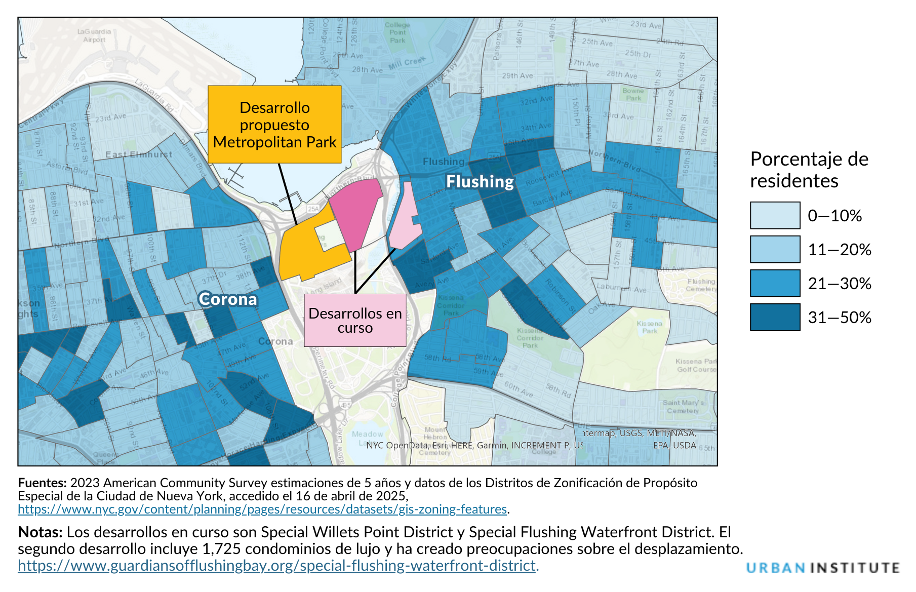 Map of nyc zoning (spanish)