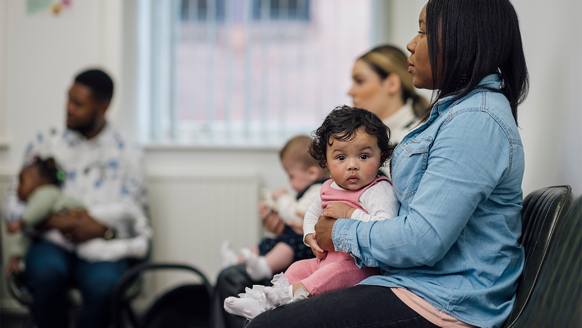 photo of mother with child