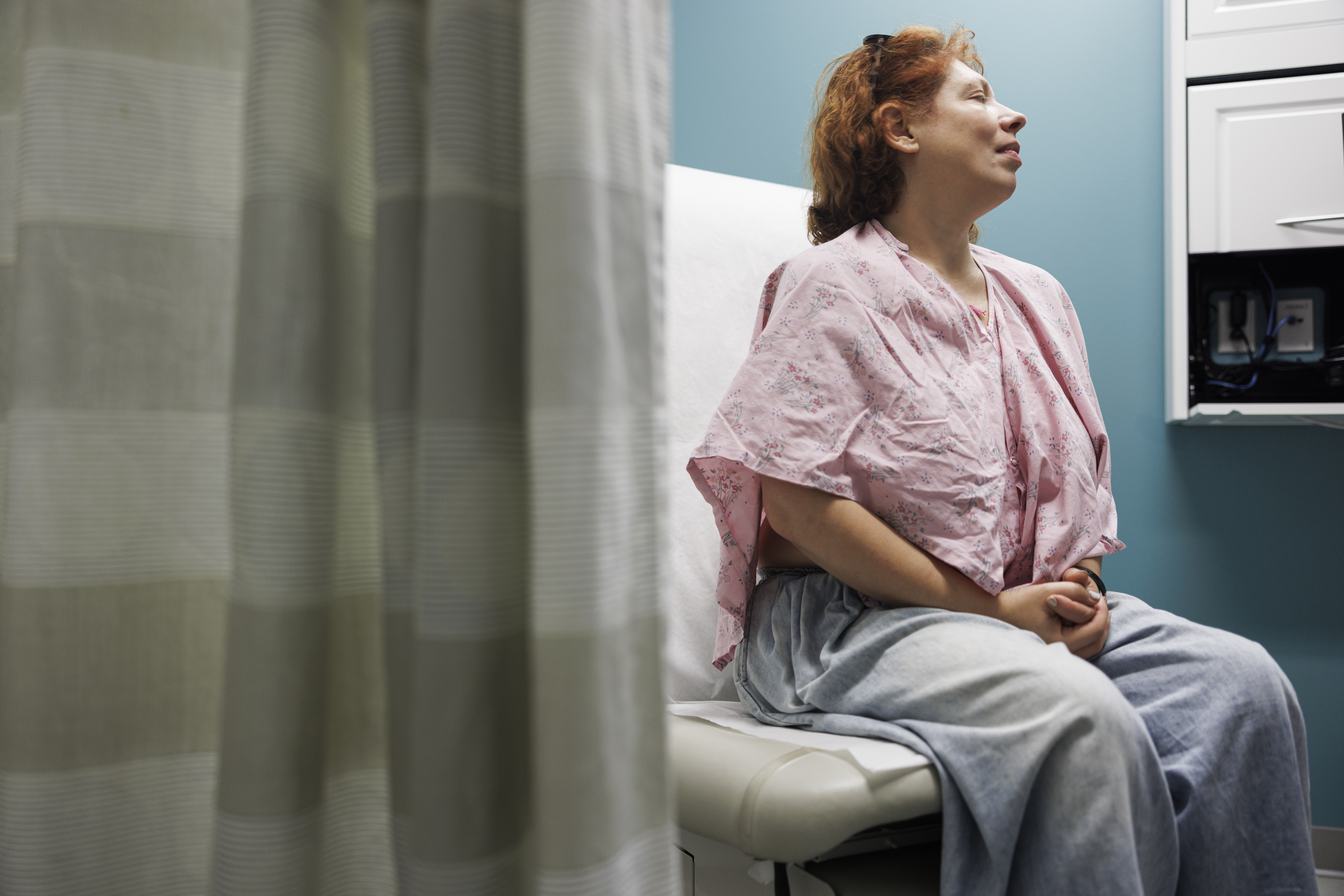 photo of older patient in medical setting