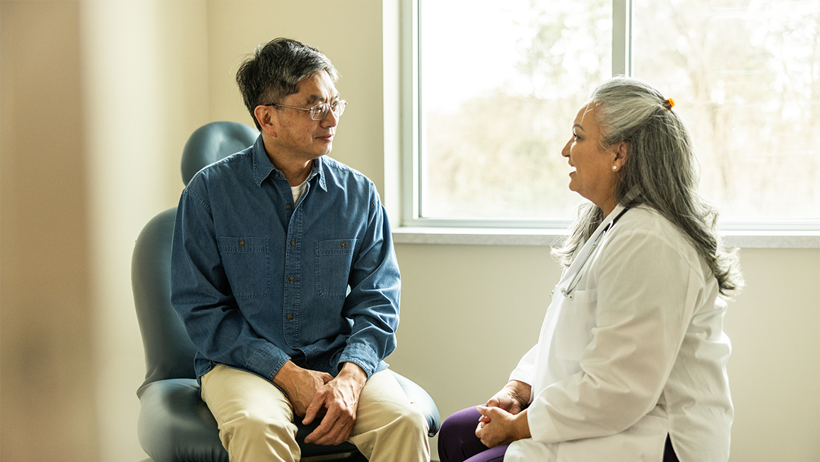 photo of patient in medical setting