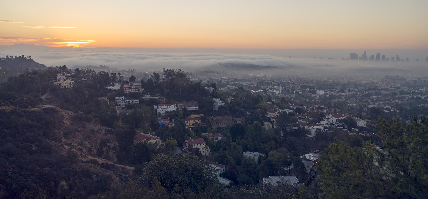 Houses on a hill