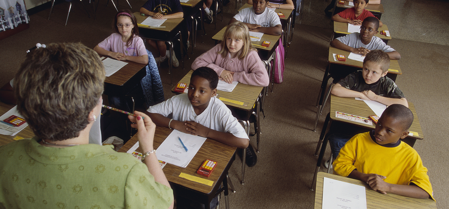 students in classroom