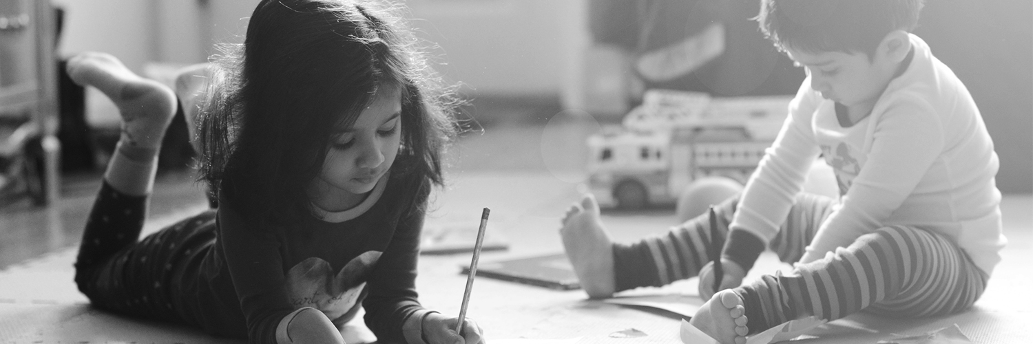 Children play together