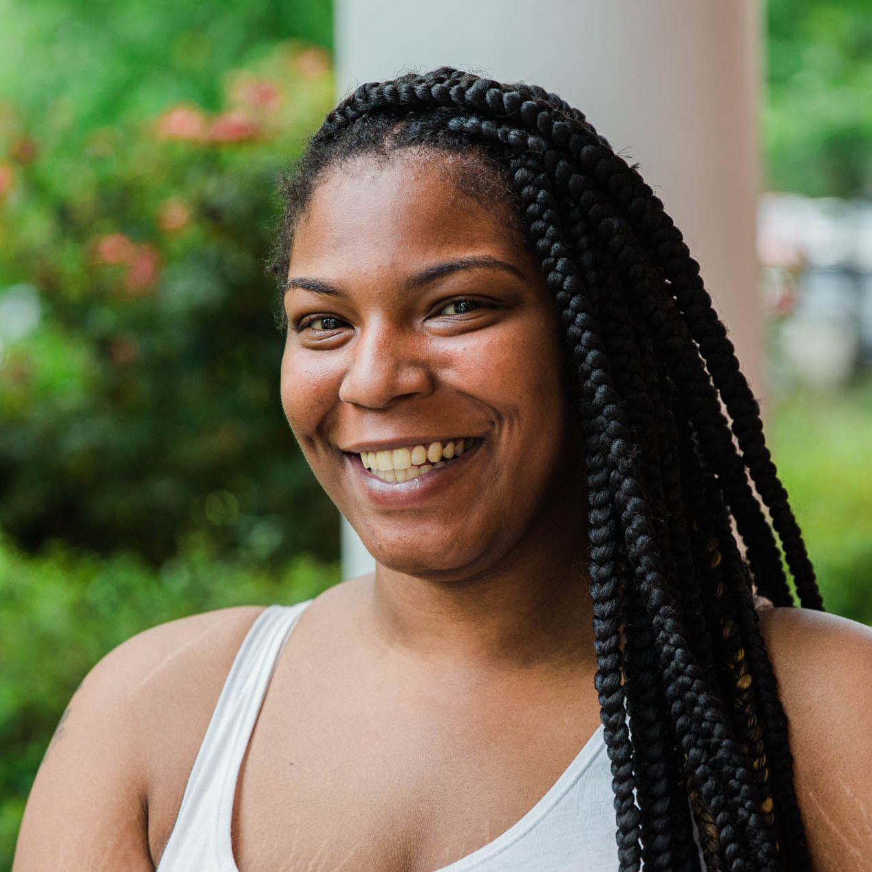 Ronyae Bellamy, cofacilitator at Sasha Bruce Youthwork