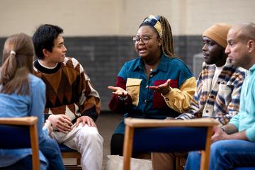 Group of young people