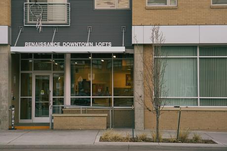 Renaissance downtown lofts, an affordable housing project in Denver.