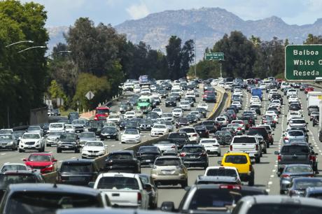 Traffic on a highway