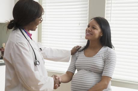 Maternal health clinician and patient