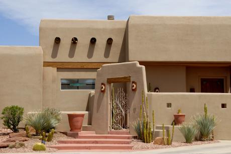 A southwest style home.