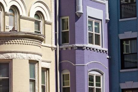 photo of colourful housing in DC