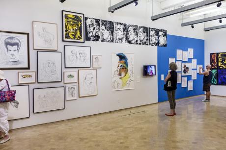 A photo of a musem gallery.