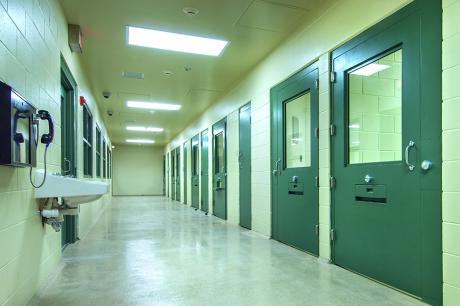photo of prison corridor