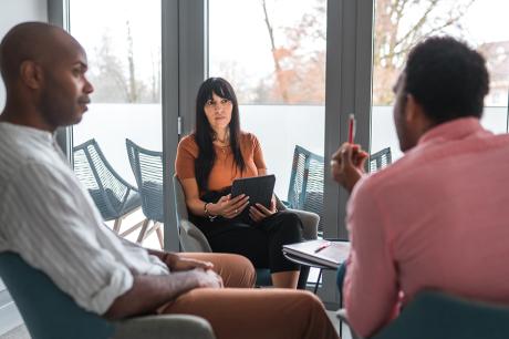 photo of multiracial people in a meeting