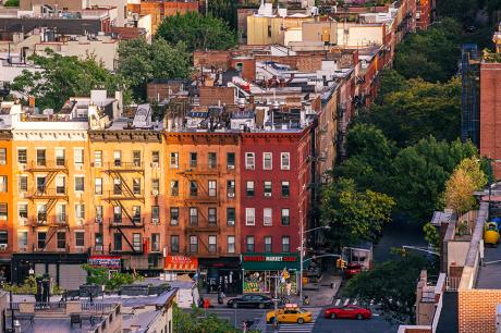 photo of city housing