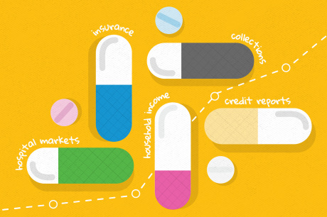 Changing Medical Debt Landscape Illustration