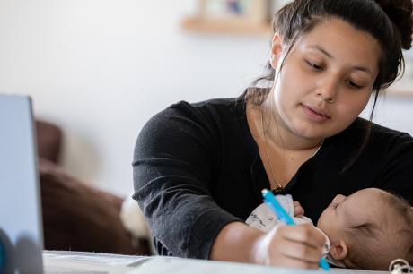 photo of student parent