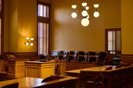 photo of court room