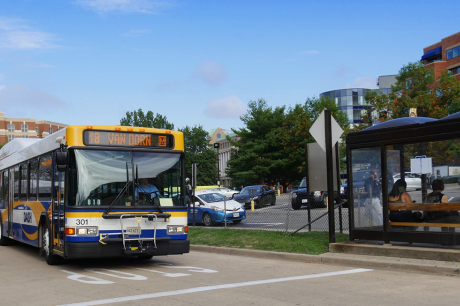 An image of a public bus.
