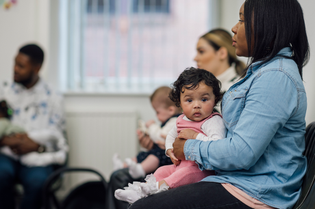 photo of mother with child