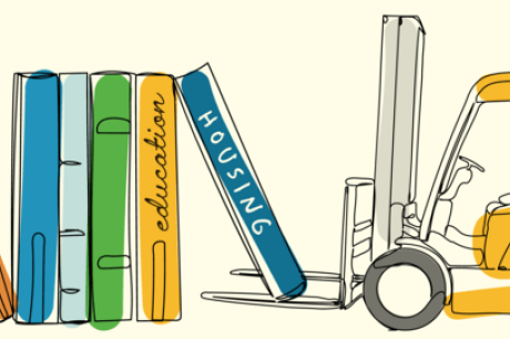 illustration photo of books