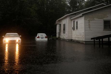 Flooding in North Carolina during Hurricane Florence