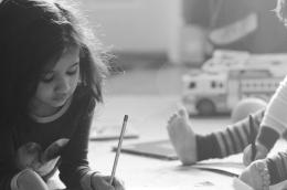 Children play together