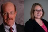 Mike Calhoun and Sarah Wolff