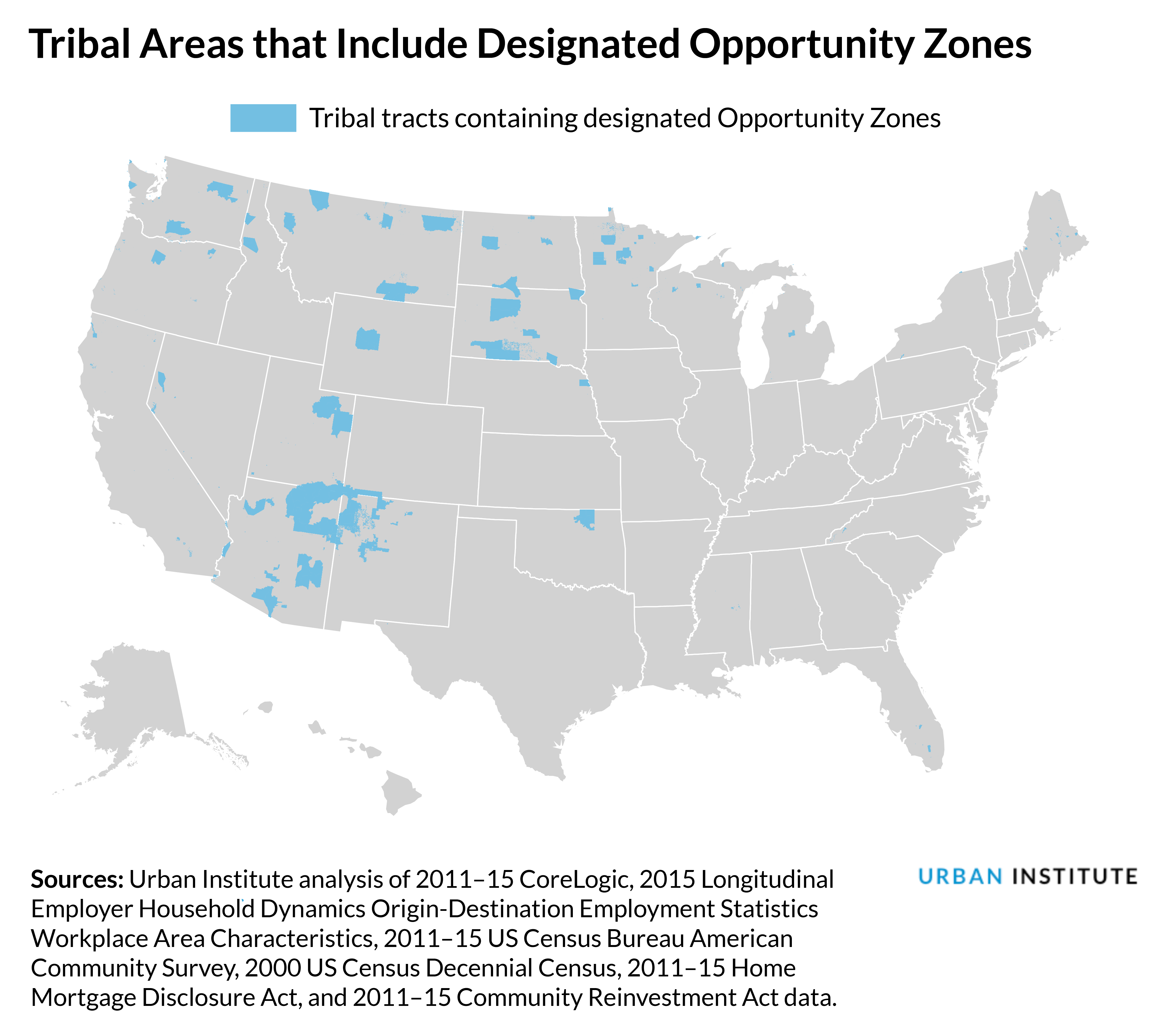 tribal tracts that include opportunity zones